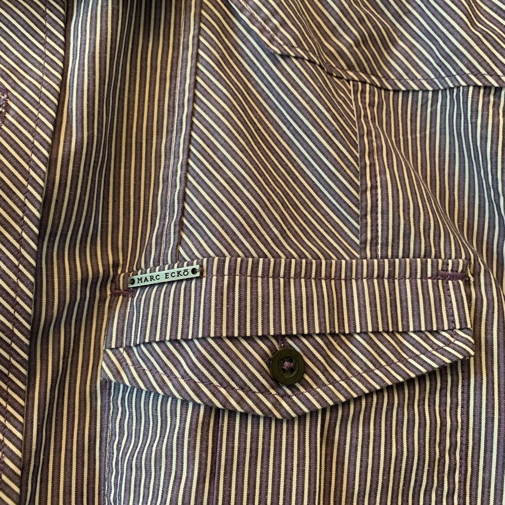 Marc Ecko Striped Button-Down - image 2